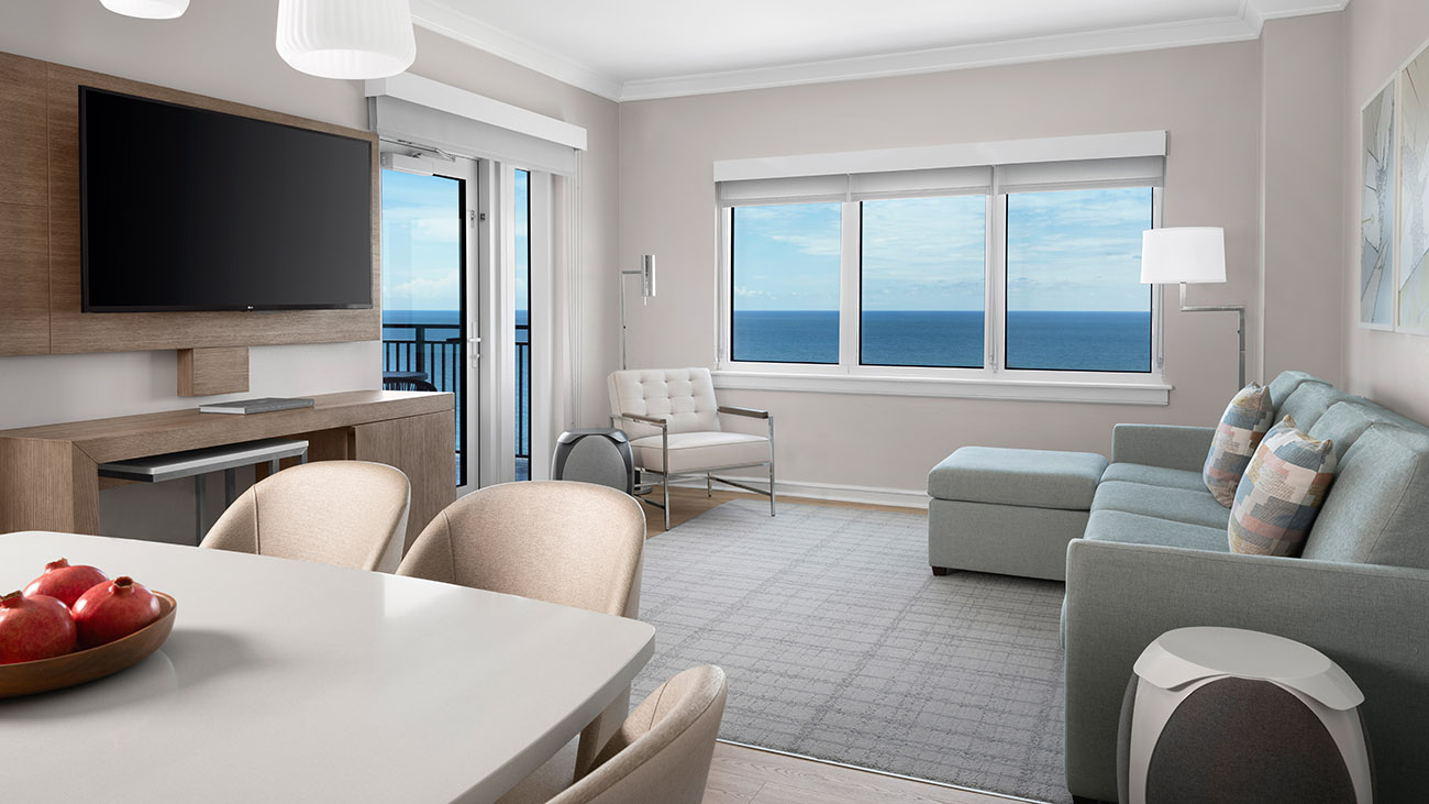 Living Room and Dining Room